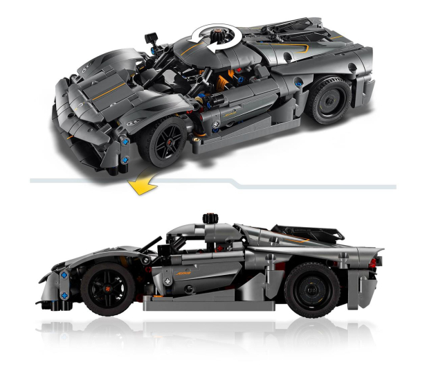 LEGO Technic 42173 Koenigsegg Jesko Absolut - 1266092 - zdjęcie 5